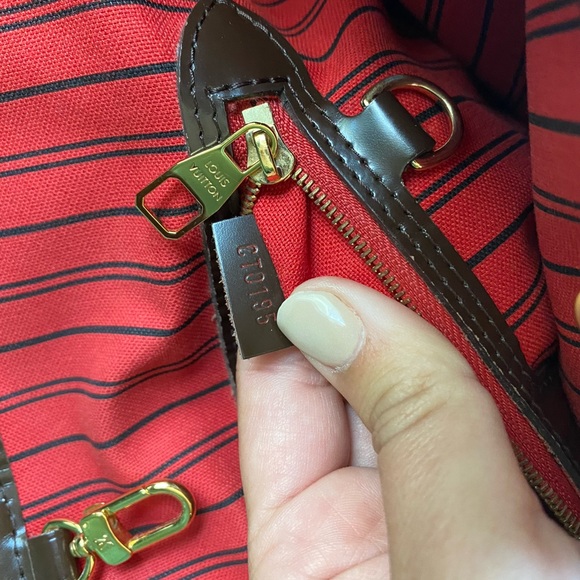 Auth Louis Vuitton NEW delightful MM damier - Picture 7 of 9